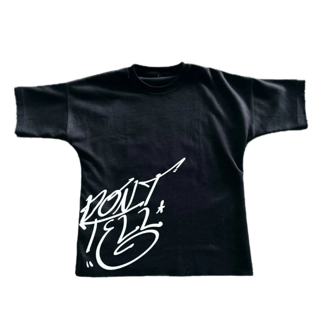 Midnight Black O1.0 Cropped Tee