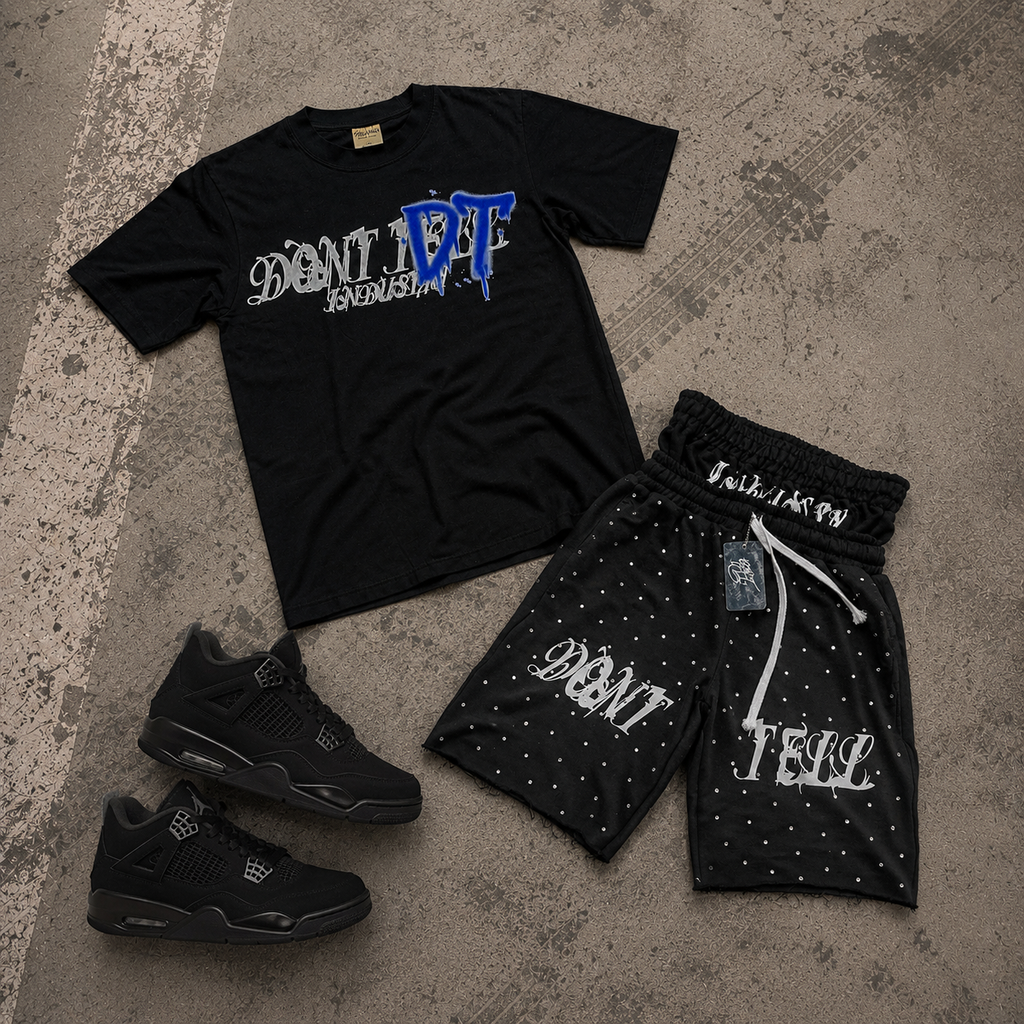 DT DRIP TEE (Phantom Black)