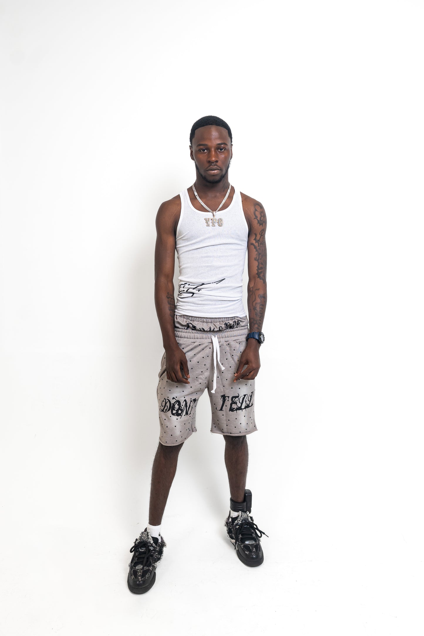 Signature shorts (Stone Grey)