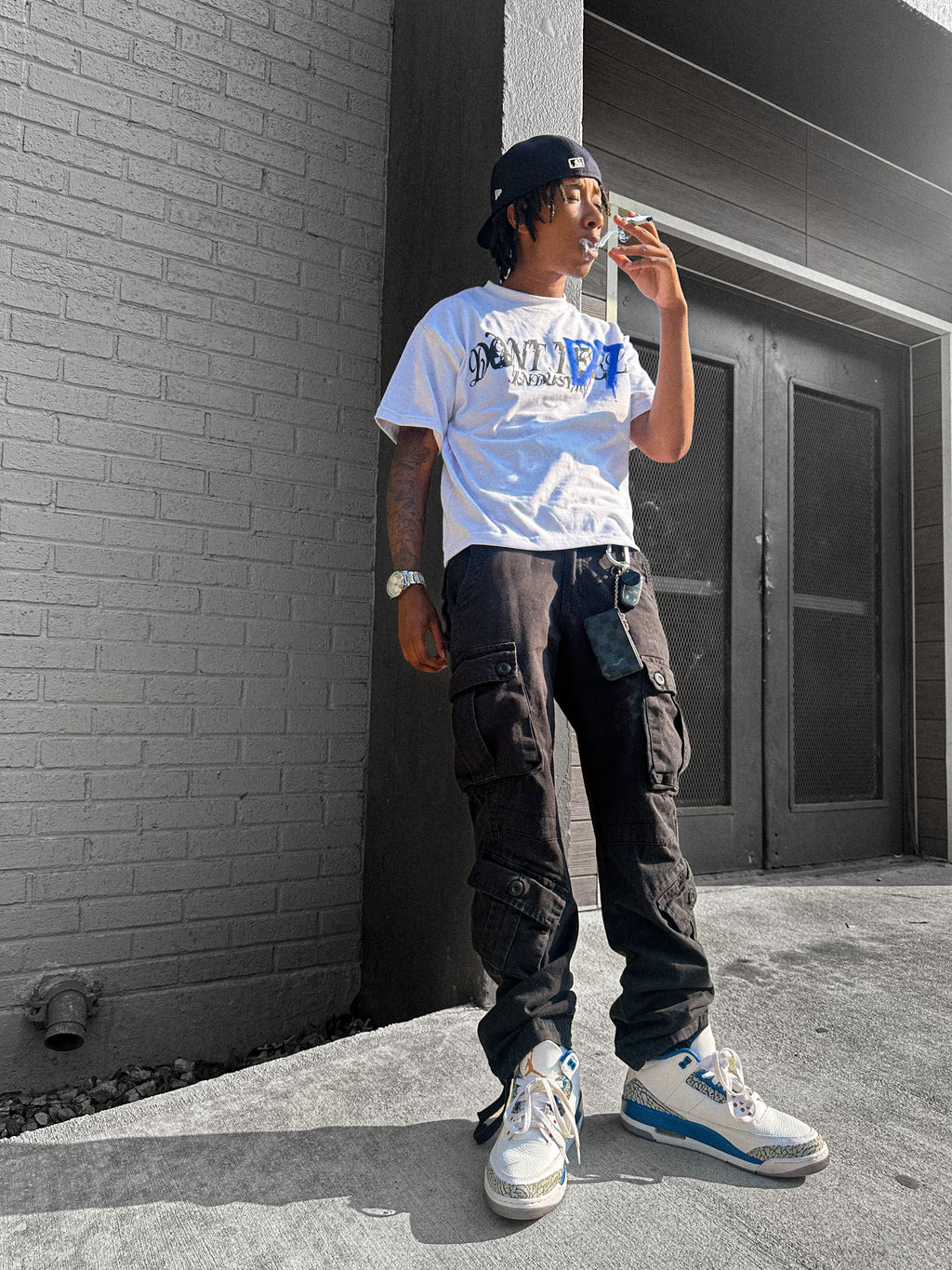 DT DRIP TEE (Phantom Black)
