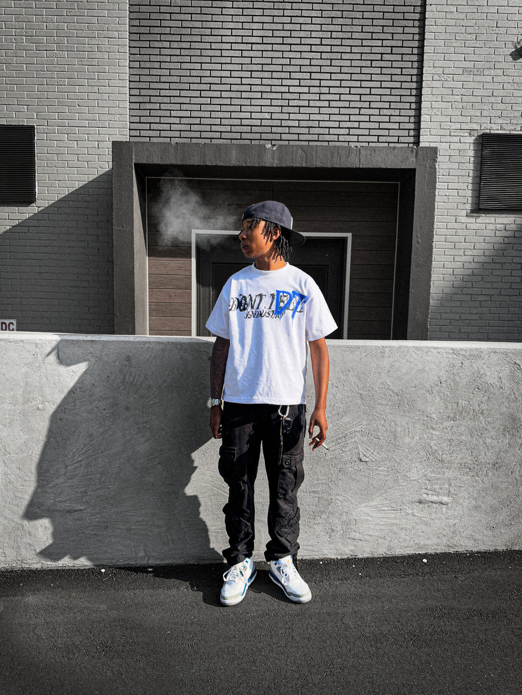 DT DRIP TEE (Ivory White)