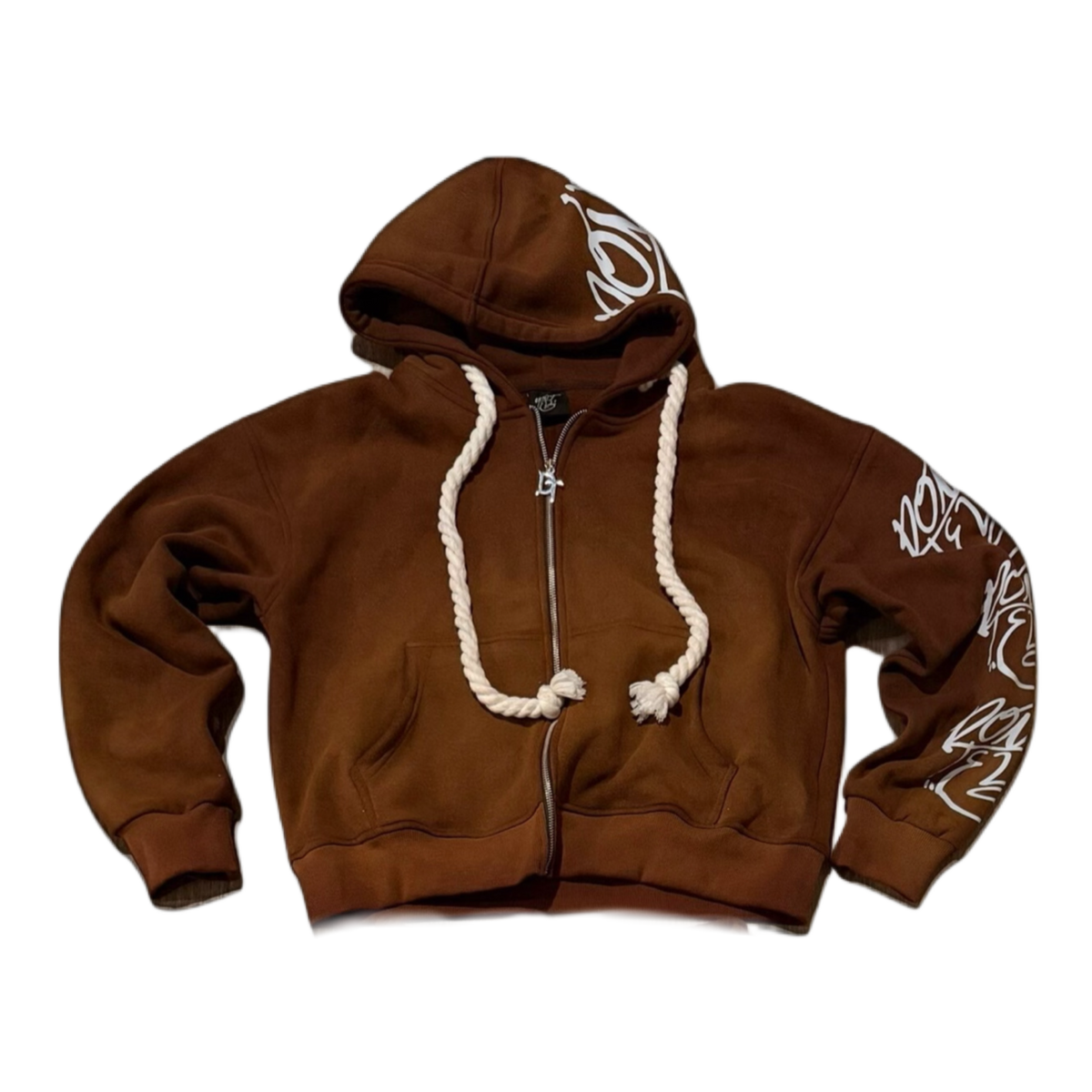 Coco Brown Zip Up
