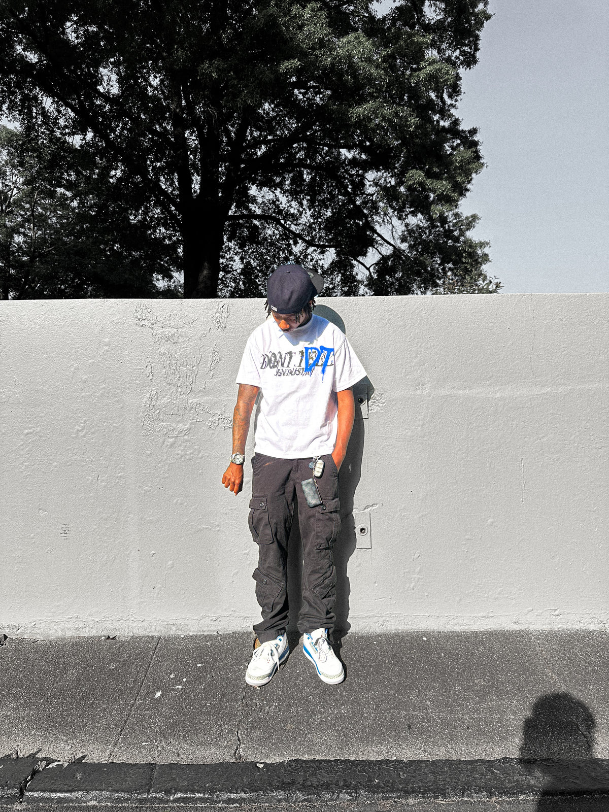 DT DRIP TEE (Ivory White)